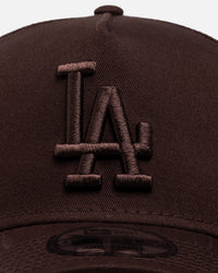 New Era Los Angeles Dodgers 'Burnt Wood' 9FORTY A-Frame Snapback Burnt Wood