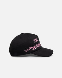 Saint Morta Speed Racing Snapback Black/Pink