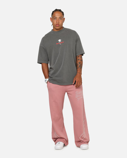 Saint Morta Palm Dreams T-Shirt Washed Charcoal