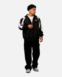 Carre Empire Panelled Jacket Black/White