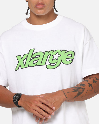 X-Large Italic Star Gorilla T-Shirt White
