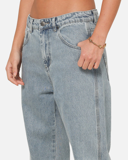 Worship Lounger Jeans Worship Worn Blue