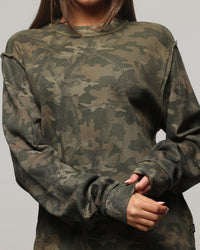 American Thrift Long Sleeve Thermal T-Shirt Camo