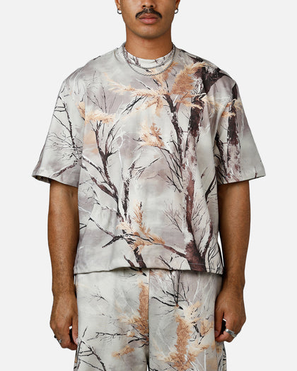 MNML Washed Dart T-Shirt Snow Camo