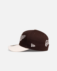 New Era San Francisco Giants 'Team Wings' 59FIFTY Fitted Dark Brown