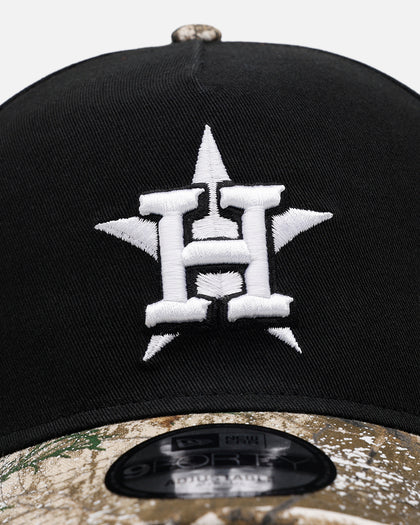 New Era Houston Astros 'Seasoned Camo' 9FORTY A-Frame Snapback Black/Camo