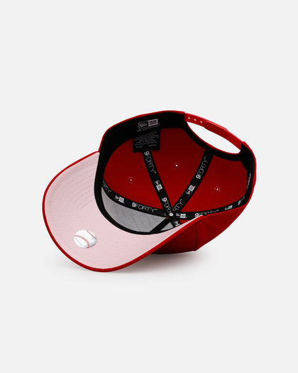 New Era Los Angeles Angels 'Cherry Blossoms' 9FORTY A-Frame Snapback Official Team Color