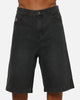 X-Large Baggy Bull Denim 91 Shorts Faded Black