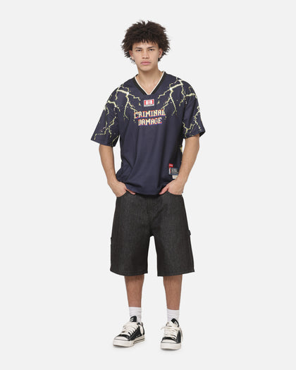 Criminal Damage Insert Coin Sports Jersey Black