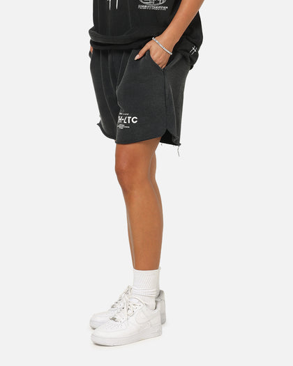 Saint Morta Athltc Sweat Shorts Washed Black