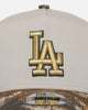 New Era Los Angeles Dodgers 'Real Tree Stone' 9FORTY A-Frame Snapback Stone