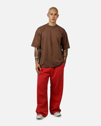 American Thrift Short Sleeve T-Shirt Washed Brown