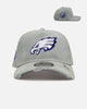 New Era Philadelphia Eagles 'Distressed Denim' 9FORTY A-Frame Snapback Light Wash Denim
