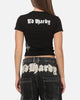 Ed Hardy Women's Cross Baby T-Shirt Black