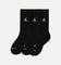 Jordan U J Everyday Cush Poly Crew Socks 3 Pack Black/White