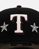 New Era Texas Rangers 'Ivory Stars Outlaws' 9FORTY A-Frame Snapback Black/Maroon