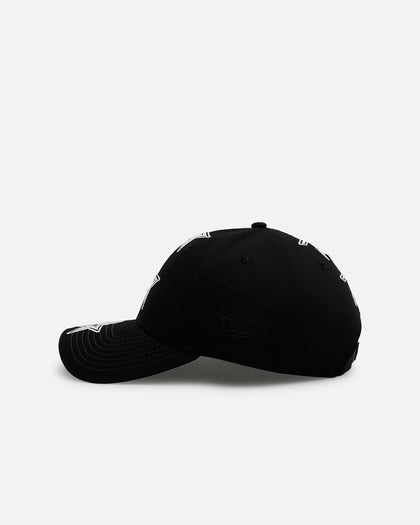 New Era Houston Astros 'Spine' 9FORTY A-Frame Strapback Black/White
