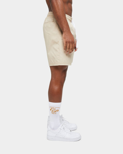 Carré Simplicité Slide Shorts Stone