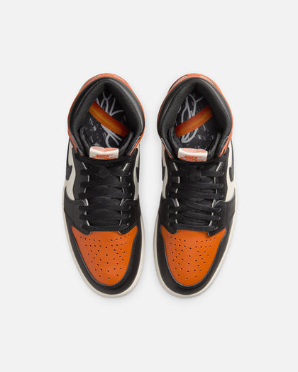 Jordan Air Jordan 1 Retro High OG "Shattered Backboard"Black/Black-Sail/Starfish