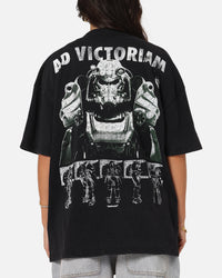 73Studio X Fallout '15 Fallout 4 Vintage T-Shirt Black Acidwash