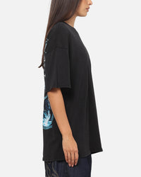 73Studio X Warcraft Frostmourne Hungers T-Shirt Black Acidwash