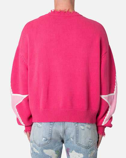 MNML Star Sweater Pink
