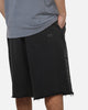 Saint Morta Bloodline Baggy Sweat Shorts Washed Black