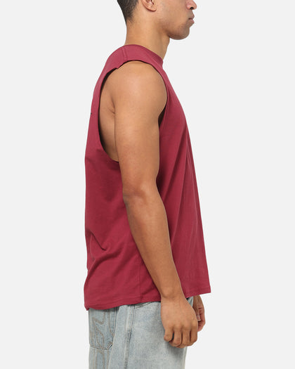 Bleacher Athletic Manly Warringah Sea Eagles NRL Adult Muscle T-Shirt Maroon