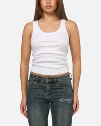 Ed Hardy Women's Signature Tank White