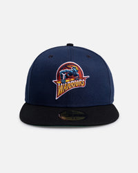 New Era Golden State Warriors 'Two Tone' 59FIFTY Fitted Dark Blue