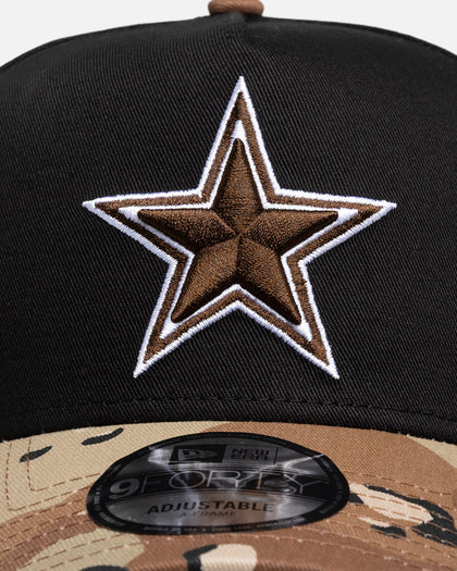 New Era Dallas Cowboys "NFL 26 AU Two Tone" 9Forty A-Frame Snapback Black/Camo