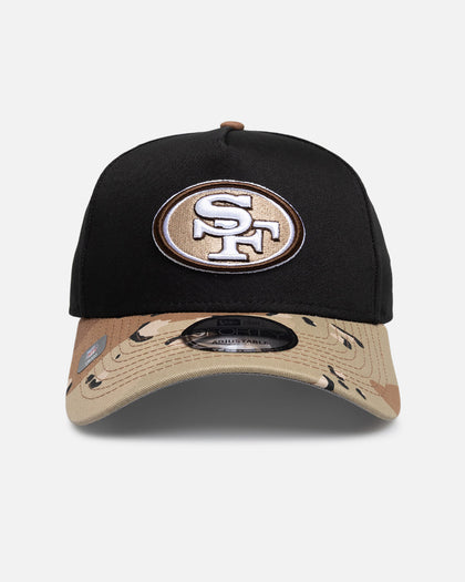 New Era San Francisco 49ers "NFL 26 AU Two Tone" 9Forty A-Frame Snapback Black/Camo