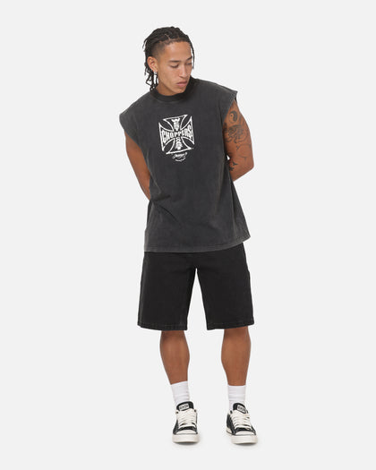 West Coast Choppers Raid Muscle T-Shirt Black