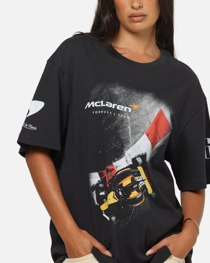 Mitchell & Ness X Mclaren F1 Team Birdseye Apex T-Shirt Washed Black