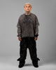 Loiter Impact Long Sleeve T-Shirt Washed Black/White