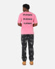 Playboy Stack Washed T-Shirt Washed Raspberry