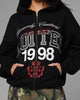 Loiter Drop Out Zip Hoodie Black
