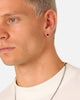 Saint Morta Wide Hoop Earring Stainless Steel