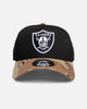 New Era Las Vegas Raiders "NFL 26 AU Two Tone" 9Forty A-Frame Snapback Black/Camo