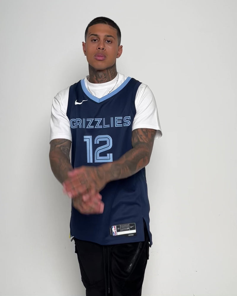Nike Ja Morant #12 Memphis Grizzlies White Hardwood Jerseys XL