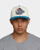 Mitchell & Ness Detroit Pistons Pro Crown Snapback Off White/Teal