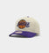 Mitchell & Ness Los Angeles Lakers Pro Crown Snapback Off White/Purple