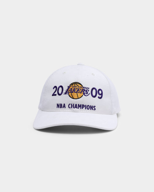 Mitchell & Ness Los Angeles Lakers Finals History Deadstock Snapback White