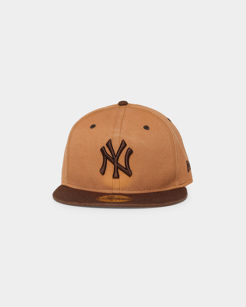 New Era New York Yankees Golfer Snapback Walnut/Brown