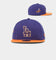 New Era Los Angeles Dodgers "Purple Valley" 59FIFTY Fitted Purple/Orange