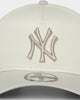 New Era New York Yankees 9FORTY A-Frame Snapback Chrome White