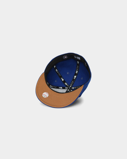 New Era New York Mets "Cereal Wheat Bottoms" 59FIFTY Fitted Light Royal