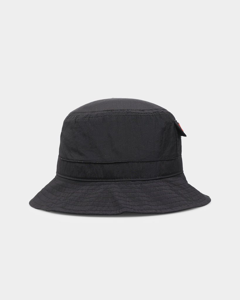 X-LARGE Nylon Stash Bucket Hat Black/Orange | Culture Kings