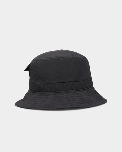 X-LARGE Nylon Stash Bucket Hat Black/Orange