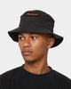 X-LARGE Nylon Stash Bucket Hat Black/Orange